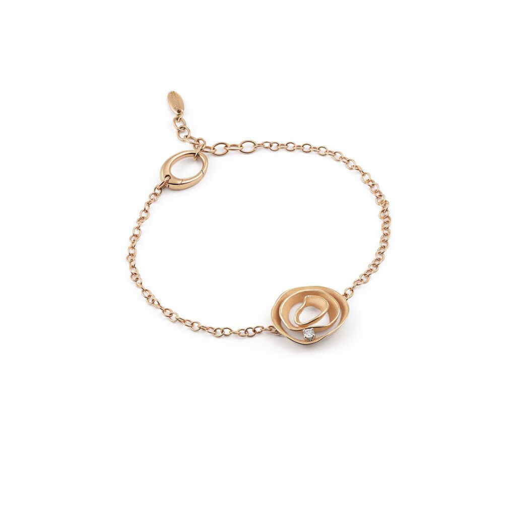 Annamaria Cammilli Armband Dune Orange Apricot Gold mit Diamant GBR3522J