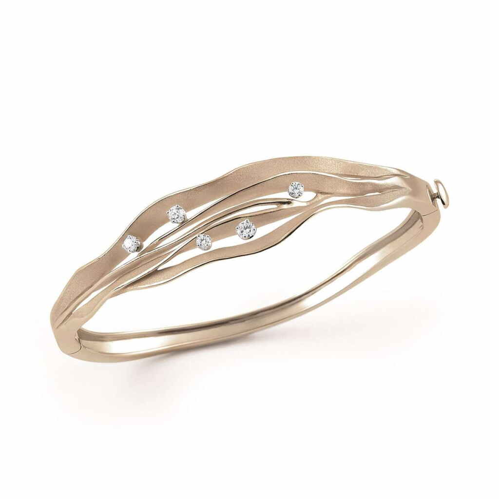 Annamaria Cammilli Armband Natural Beige Gold & Diamanten Dune GBR1943N