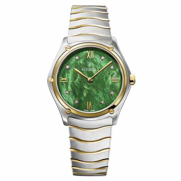 Ebel 1216545 Damenuhr Perlmutt Zifferblatt Diamanten