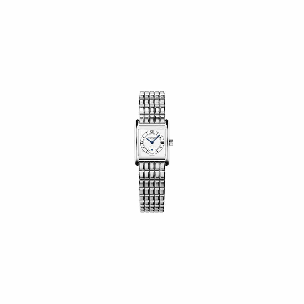 Longines Mini DolceVita Damenuhr Edelstahl-Armband L5.200.4.75.6