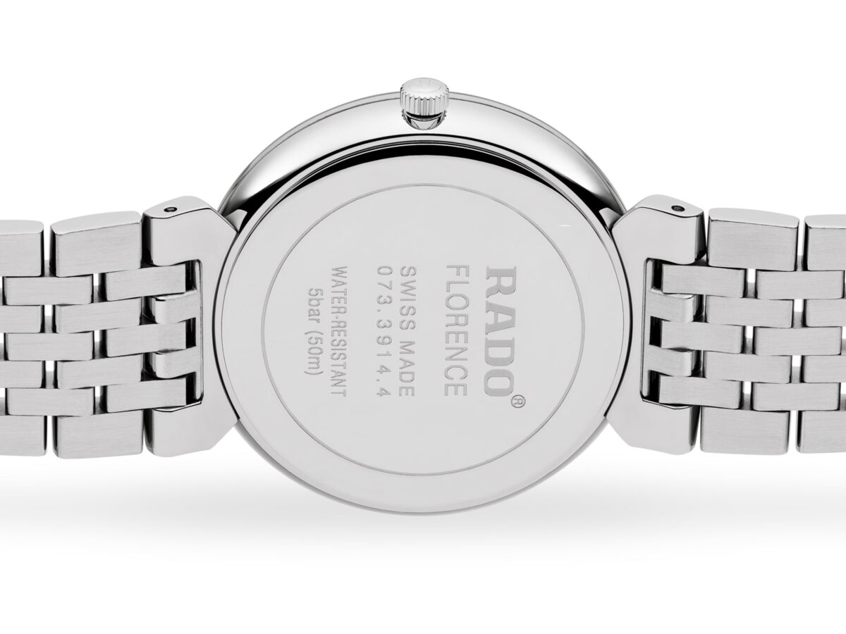 Rado Florence Classic Quartz Unisex 38mm R48912013 Gehäuseboden