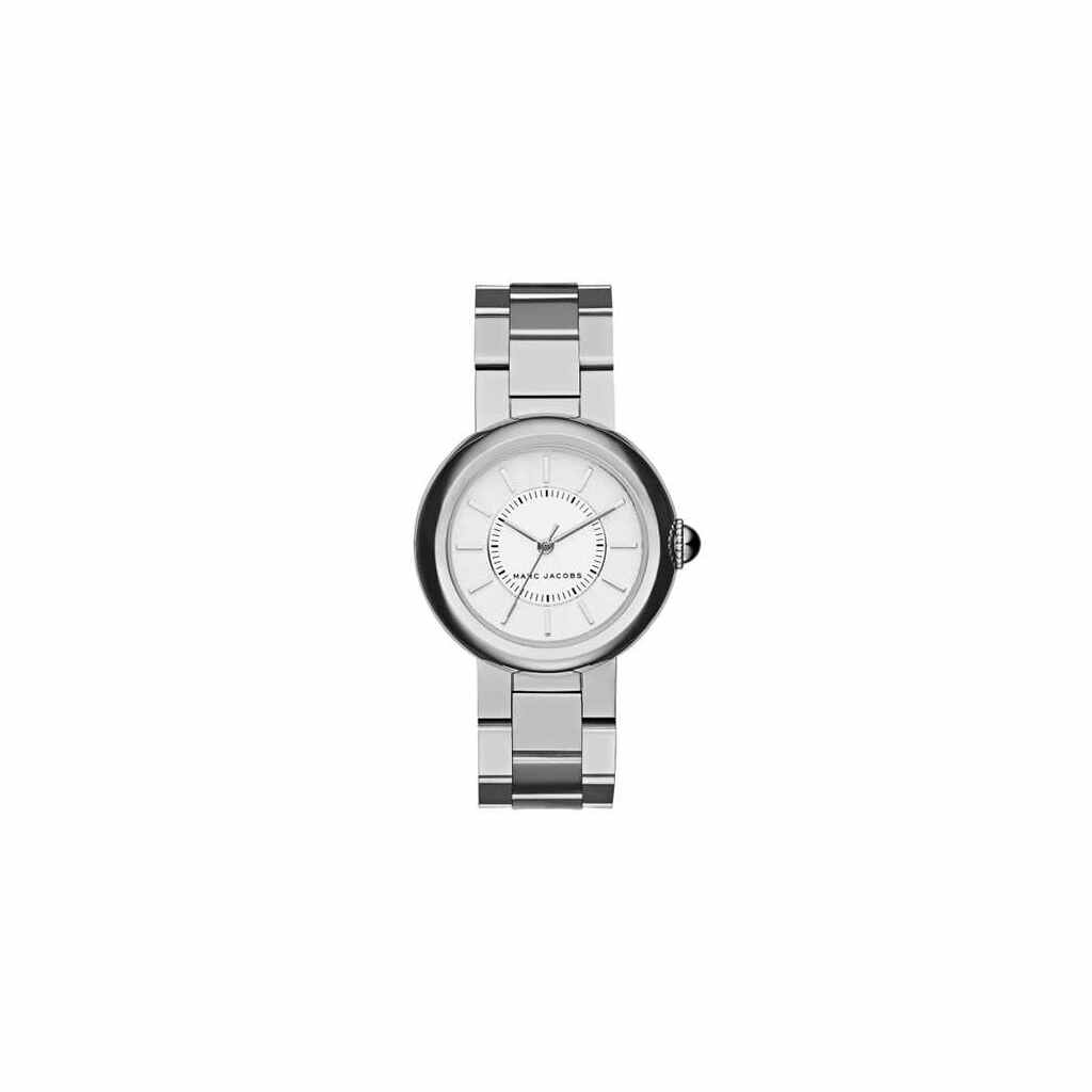 Marc Jacobs MJ3464 Courtney Damenuhr Edelstahl Silber Strich-Indexe