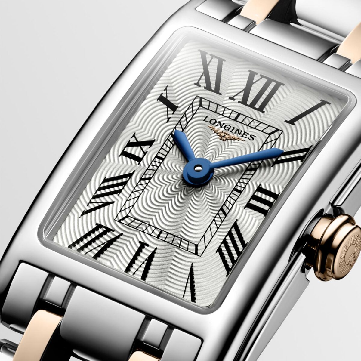 Longines DolceVita Damenuhr 27mm – Bicolor Roségold | Quarz | Modell L5.258.5.71.7 -
