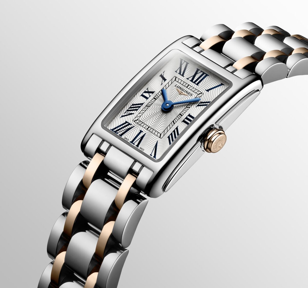 Longines DolceVita Damenuhr 27mm – Bicolor Roségold | Quarz | Modell L5.258.5.71.7 -
